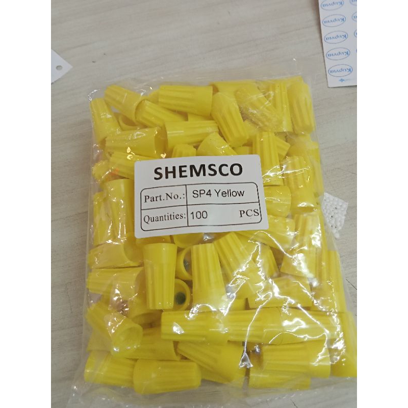 lasdop kabel untuk kabel 2,5-4mm yellow