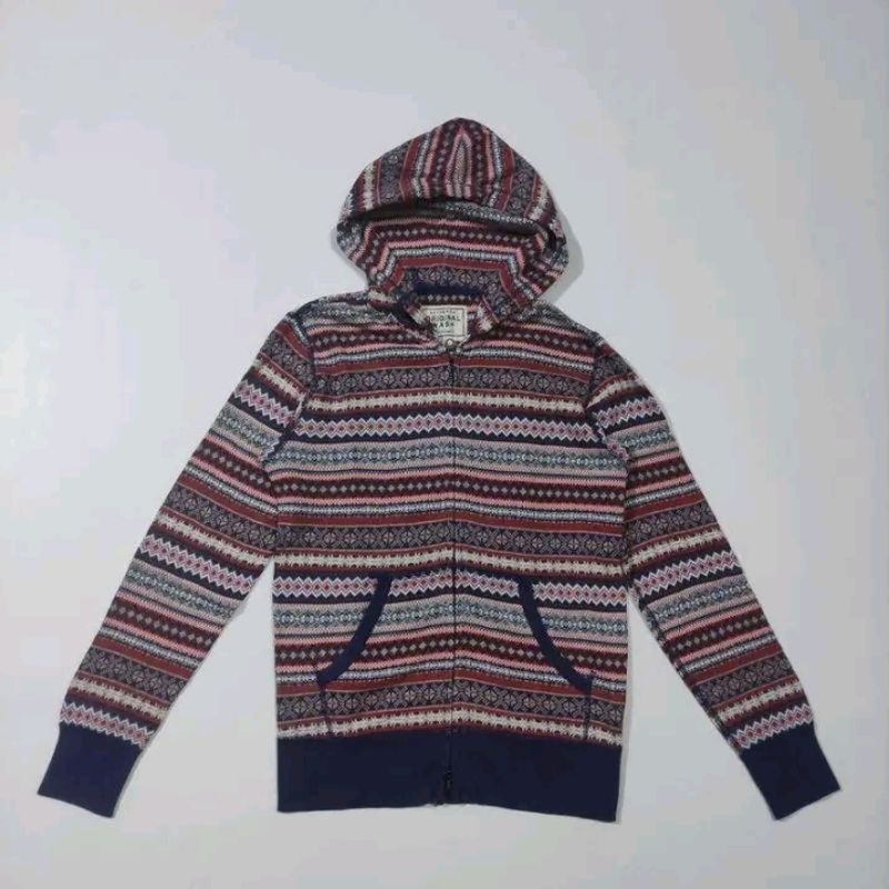 Zipper Hoodie Uniqlo Navajo || Uniqlo Navajo