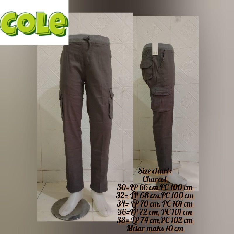 Celana panjang Cargo merk Cole