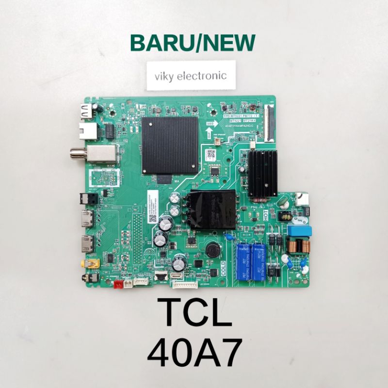 TCL 40A7 mainboard mb mobo modul mesin tv TCL 40A7
