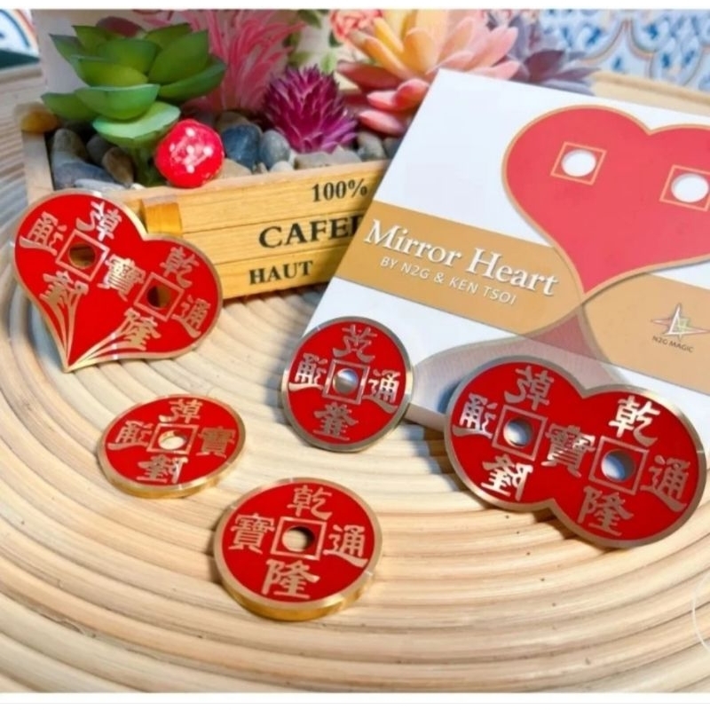 Magic Coin N2G Mirror Heart. sulap
