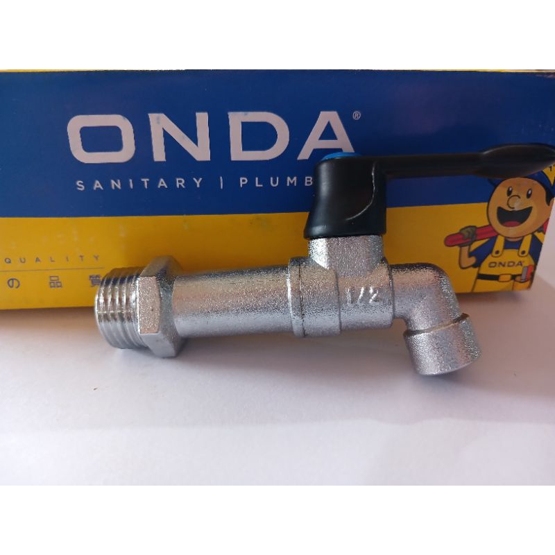 Kran Onda 1/2" BL Kran Air Stainless Anti Karat Onda Original | TB PERDANA