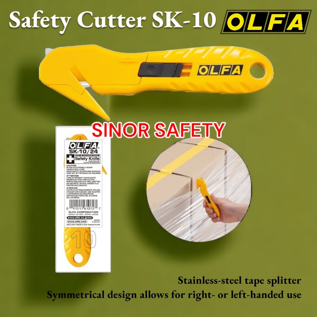 

Olfa Cutter Safety SK-10 Pemotong Tali Strapping PP