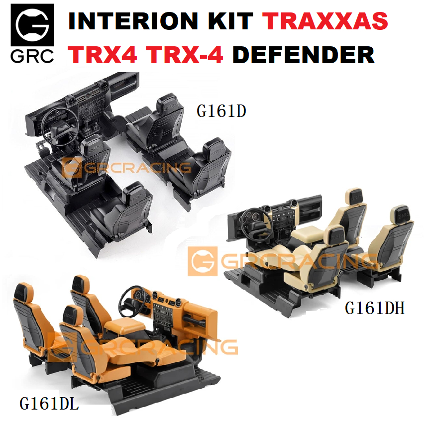 GRC Traxxas TRX-4 Cockpit Interior Kit for Traxxas TRX-4 Defender GRC/G161D