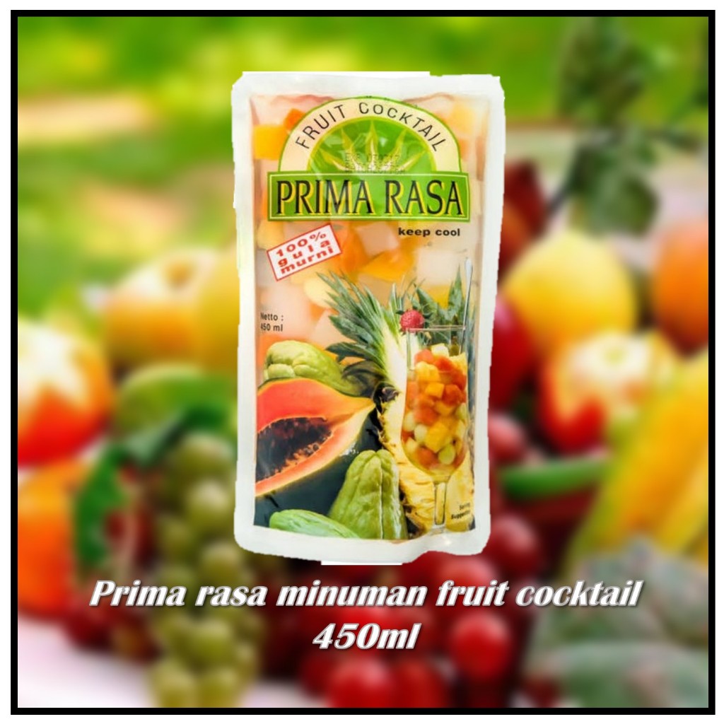 

Prima rasa minuman fruit cocktail 450ml
