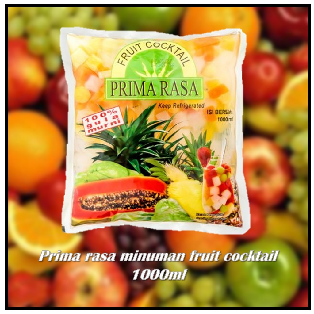 

Prima rasa minuman fruit cocktail 1000ml