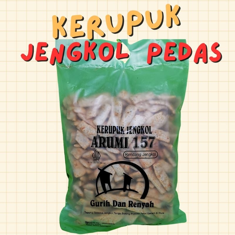 

Kerupuk Jengkol Pedas/Kerupuk Rendang Jengkol