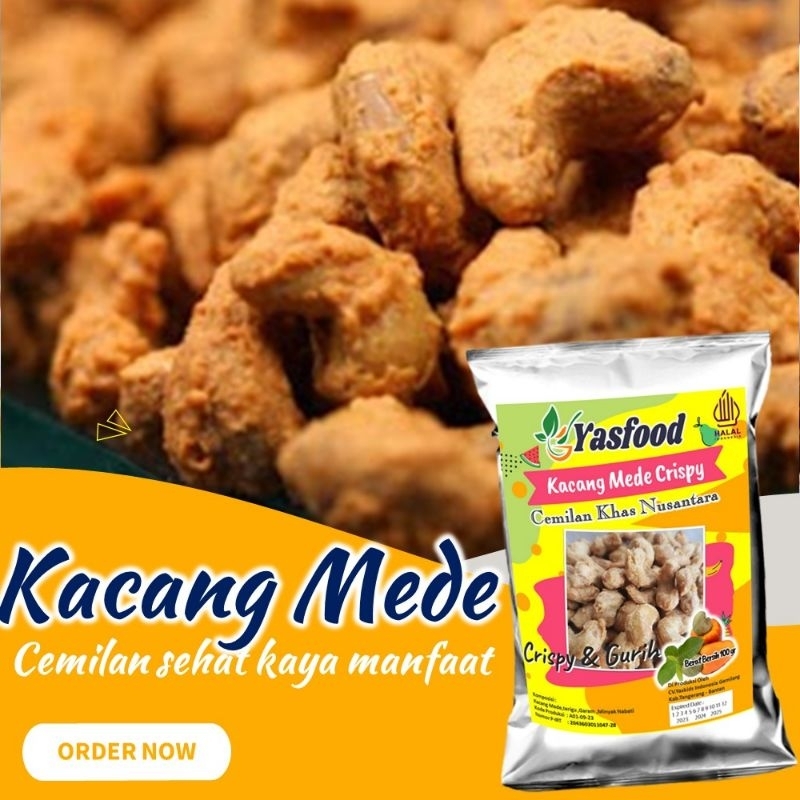 

Kacang Mede Crispy gurih 200gr