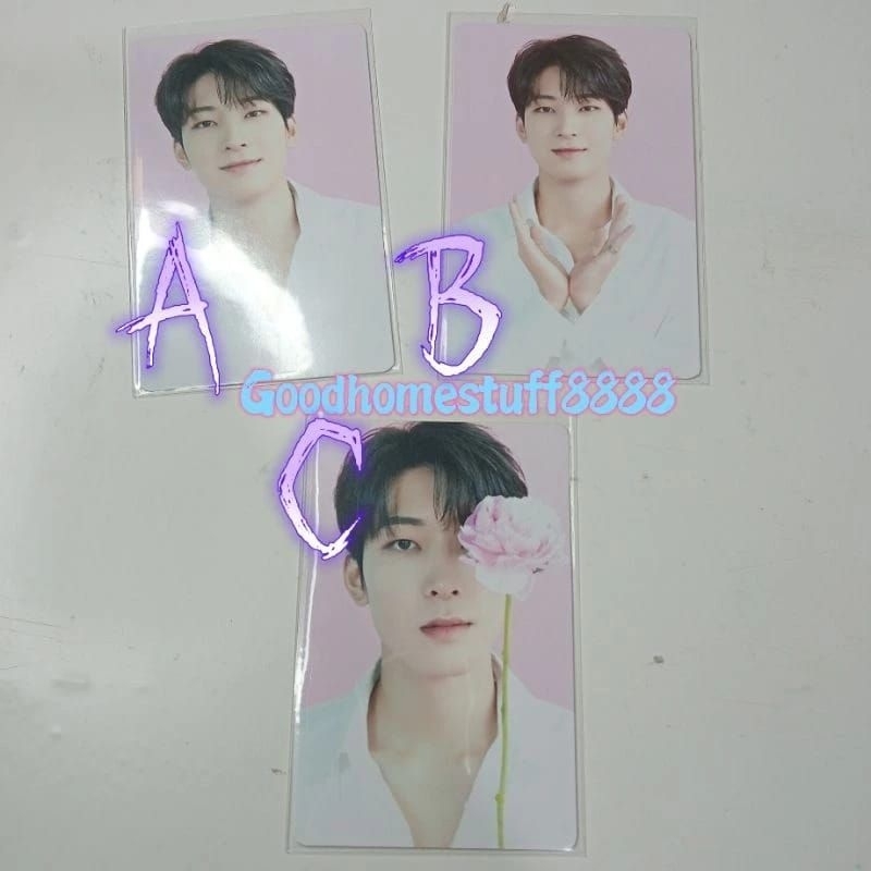 Seventeen Cafe in Seoul Wonwoo SVT Wonu Photocard Trading Card PC Official