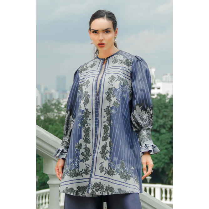 Benang Jarum Aquila Puffy Outer - Navy XS S M L XL XXL