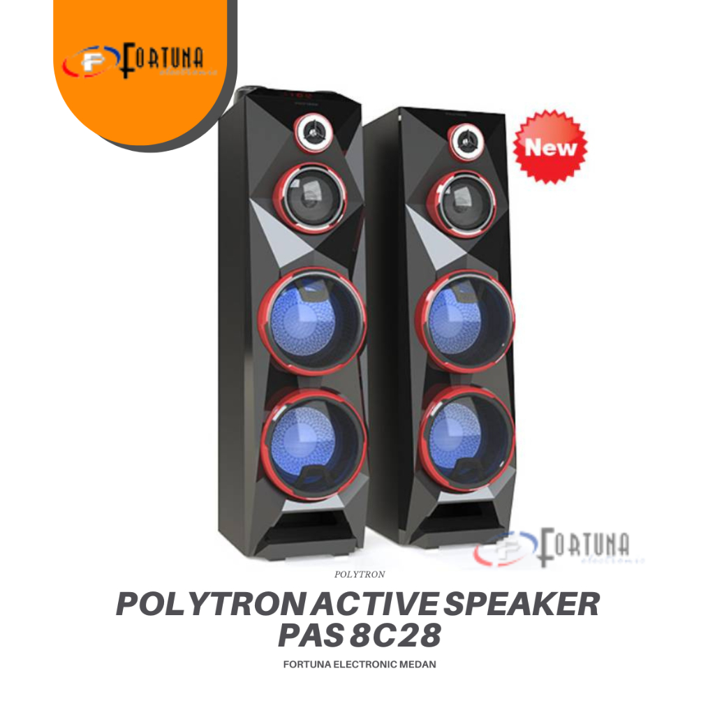 SPEAKER AKTIF POLYTRON PAS 8C28 MEDAN