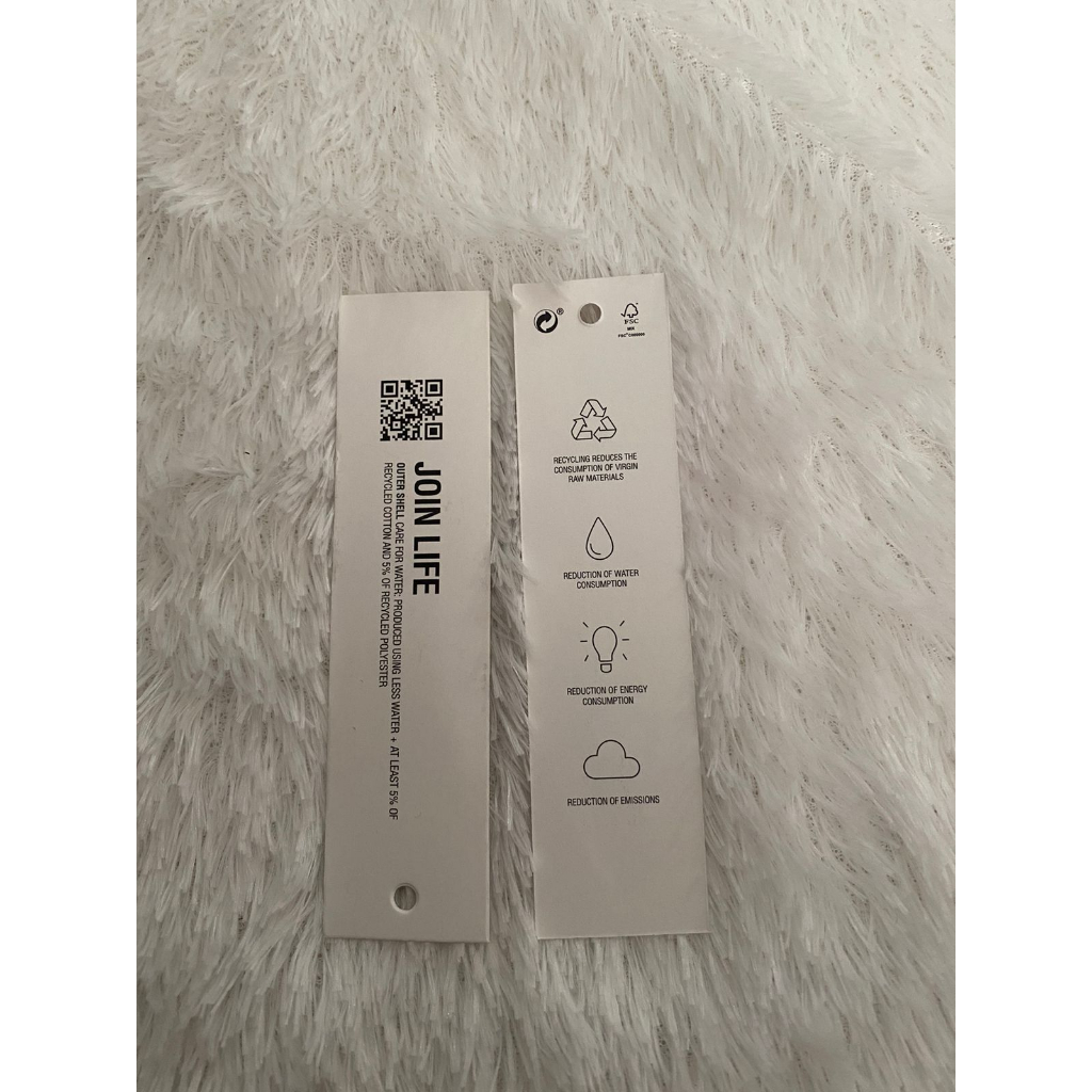 

Hangtag join live - label tag join live - price tag join live - 100 pcs