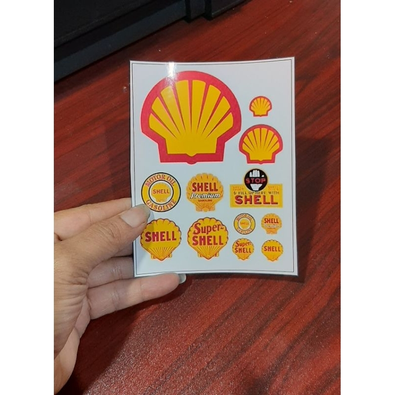 

Stiker Aksesoris Diorama Garasi universal shell trafficshop