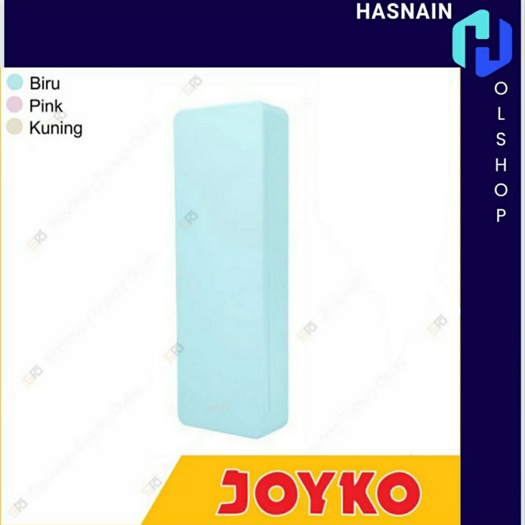 

Kotak Pensil Plastik Pastel Joyko - Pencil Case PC-0719PSTL - 35 - Pink