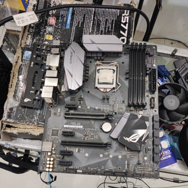 mainboard Asus strix h270f gaming ddr4 procsesor core i5-7400 gen7