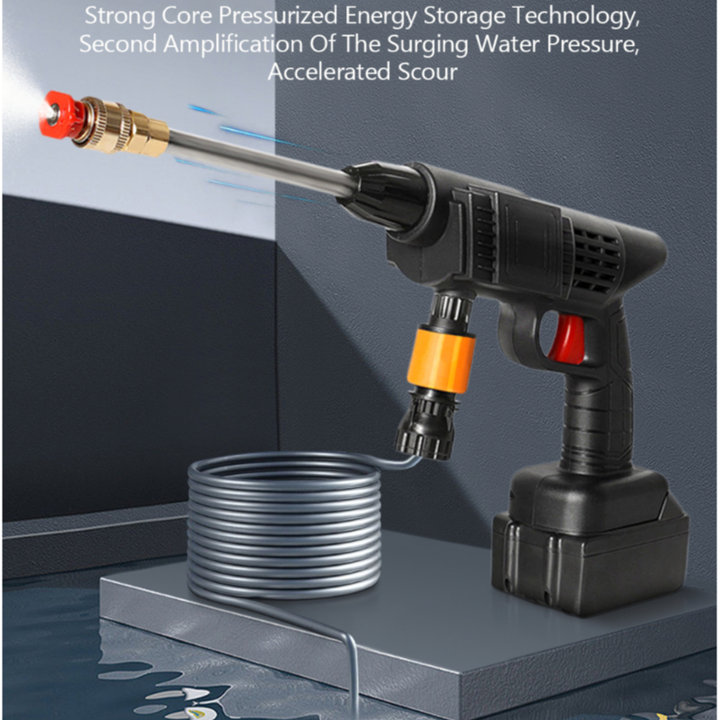 Semprotan air cuci motor alat cuci motor mobil Spray Gun Fan Nozzle High Pressure