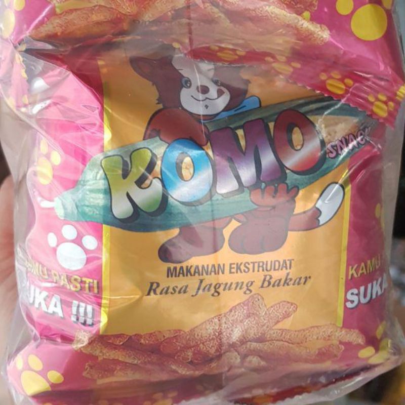 

ciki jadul komo berhadiah , snack jadul komo berhadiah uang tunai jika beruntung per pak isi 10 bks