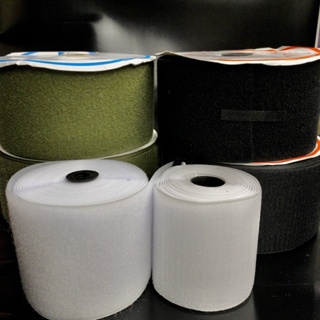 Velcro Strap / Magic Tape / Perekat Pengikat Kain Lebar 2,5cm 5cm 10cm Per Roll (20 meter)