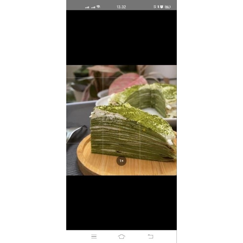 

low carb sugar free keto matcha mille crepes