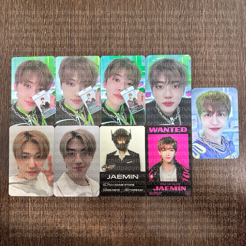 Photocard Jaemin NCT Dream Glitch Mode Glimo Lucky Draw POB YGM Y Global Music SGS SM Global Shop Ac
