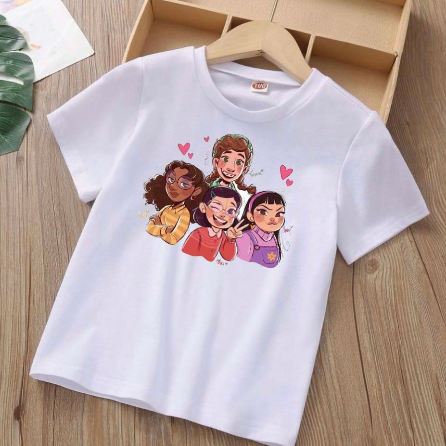 Baju/kaos anak TURNING RED bahan premium