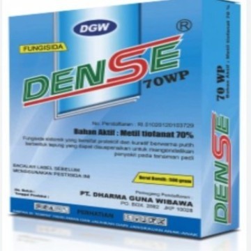 Dense 70WP 500 gram fungisida sistemik Metil Tiofanat