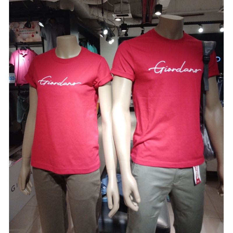 Jastip Tshirt Signature Tee Giordano Sale Original