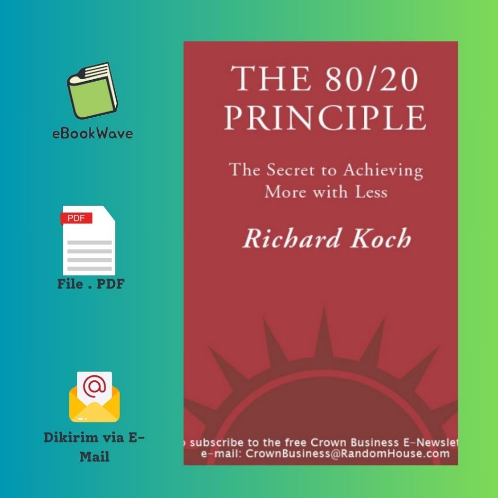 

The 80 / 20 Principle Book BEST SELLER (Bahasa Inggris)