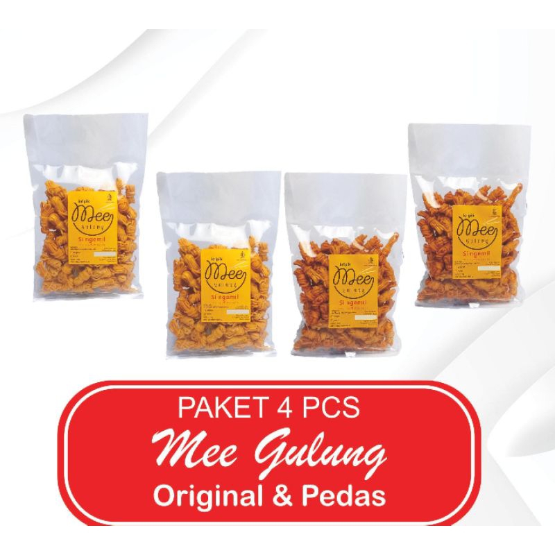 

Mie Gulung Pedas & Original