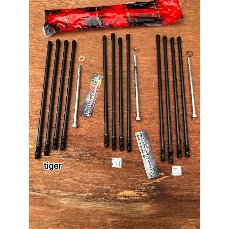 baut ancer crf baut sunduk xiema lebih panjang dari tiger set baut L / baut sunduk tiger crf ffa xgp