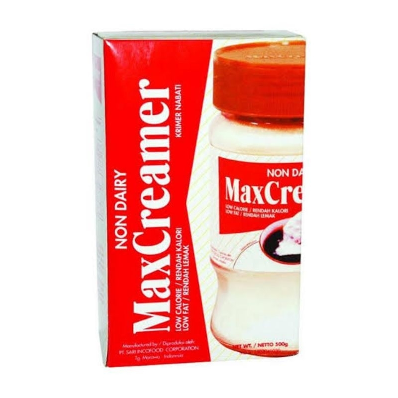 

Maxcreamer non dairy creamer max krimer nabati 500gr