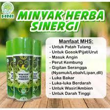 MINYAK HERBA SINERGI MHS BUTBUT HNI HPAI MINYAK AJAIB NYERI SENDI DAPAT MENGOBATI LUKA BAKAR ATAU GA