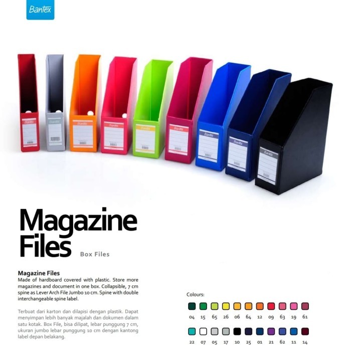 

Bantex Box File A4 4010