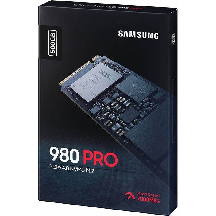 SSD SAMSUNG 980 PRO 500GB M2 NVME Gen4 x4