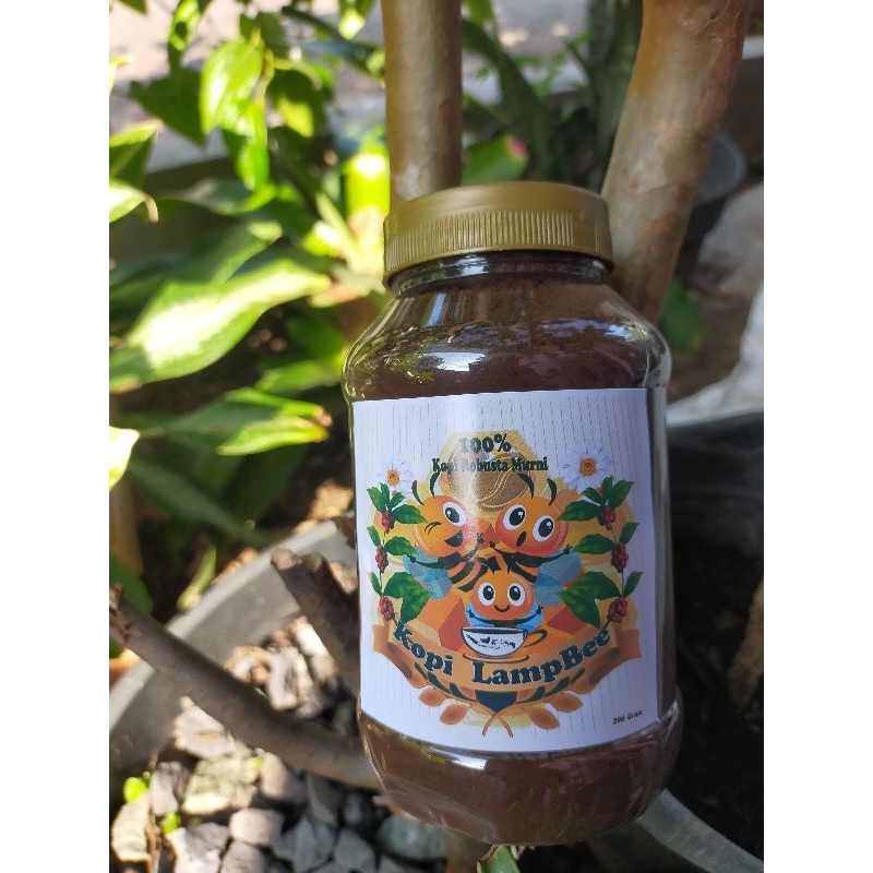 

Kopi bubuk robusta murni (Kopi LampBee)
