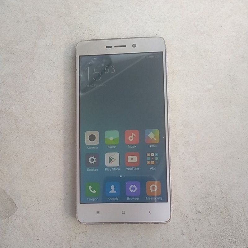 hp redmi 3 ram 2/16 gb second