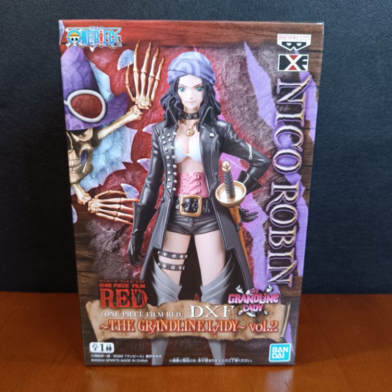 Figure One Piece DXF RED  The Grandline Lady vol 2 Nico Robin