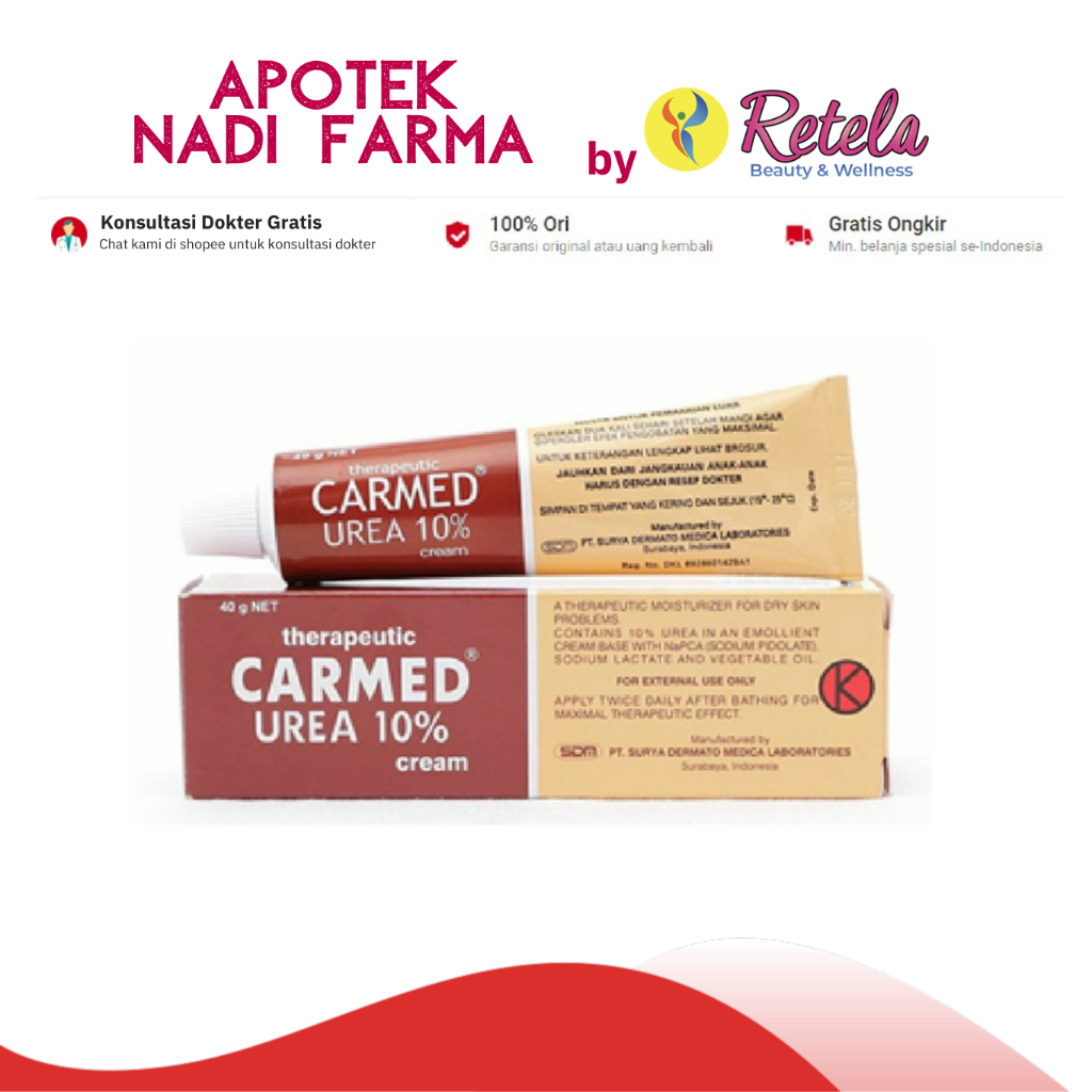 CARMED 10% CREAM 40GR