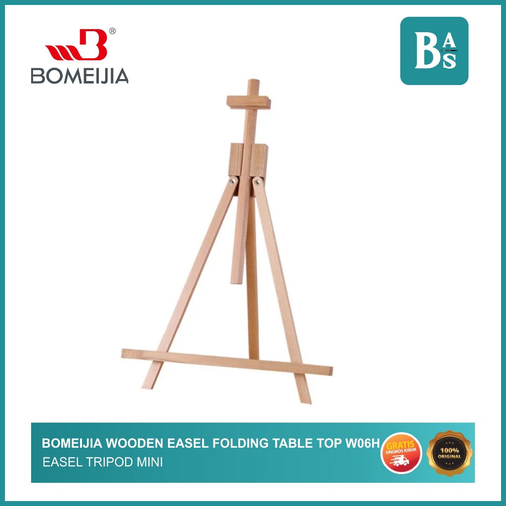 

Bomeijia - Wooden Easel Folding Table Top W06H - Bali Art Supplies