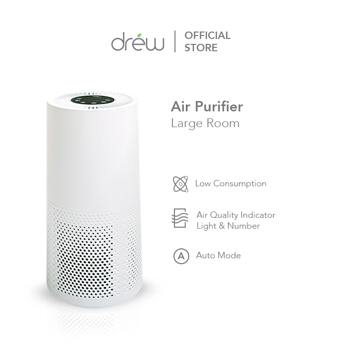 DREW Air Purifier - PURE 5 / Pembersih Udara / Purifier Hepa Filter