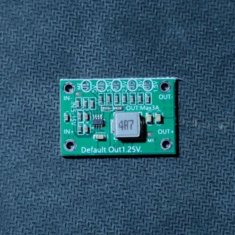 Modul stepdown DC untuk perbaikan tv LED STB Laptop ll MODUL STEP DOWN ADJUSTABLE CA-1235 MP1495 3A 