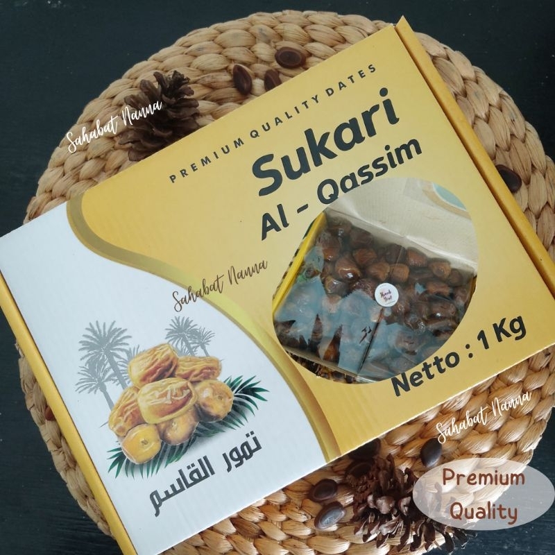 

Kurma Sukari Al Qassim 1kg Premium / Hampers Kurma Sukari Free Card / Kurma Sukari Al Qassim