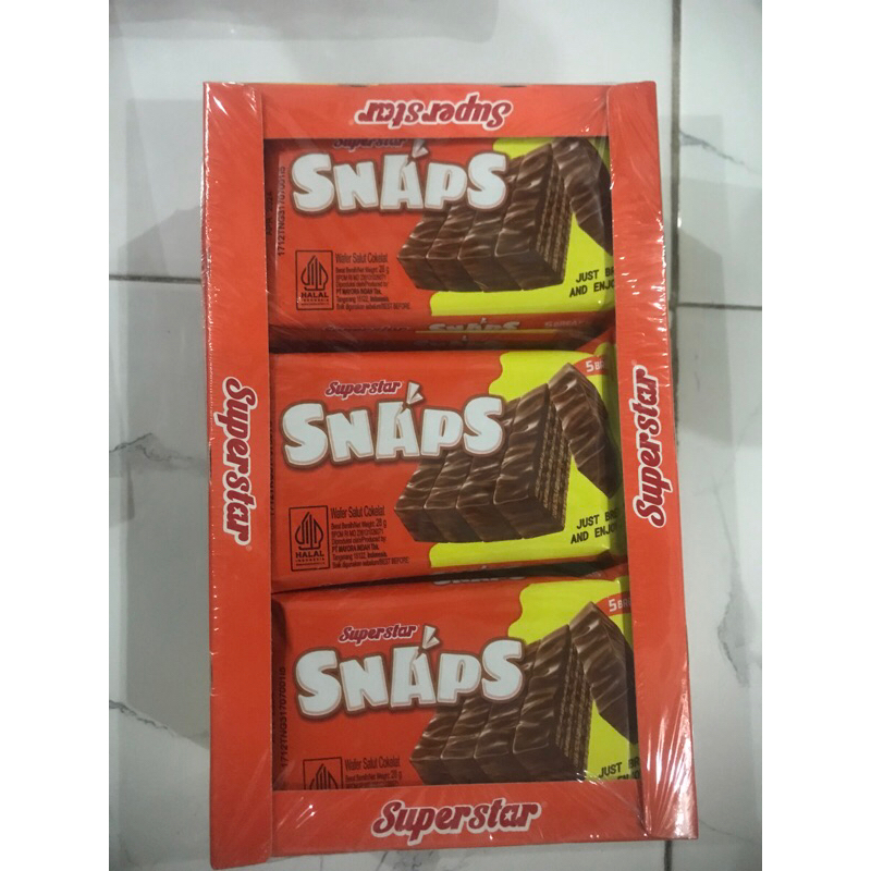 

Snap superstar coklat 1 box isi 12