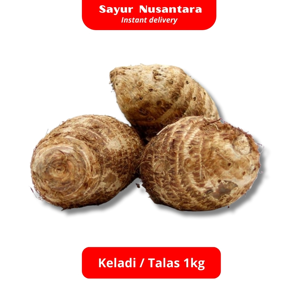 

Keladi / Talas 1kg - Sayur Nusantara KIRIM INSTANT