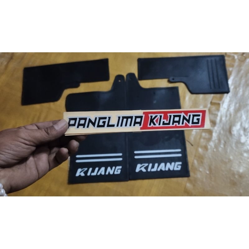 KARPET LUMPUR KIJANG SUPER TULISAN KIJANG NIMBUL