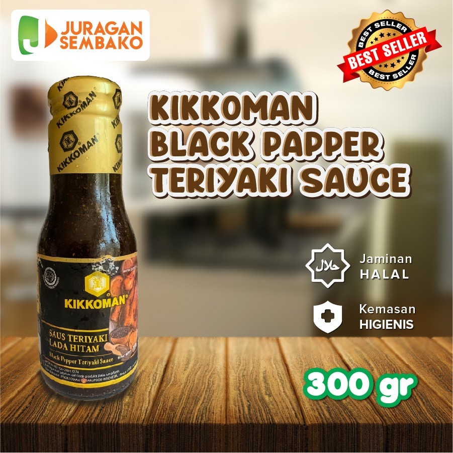 

Kikkoman Black Papper Teriyaki Sauce [300g]