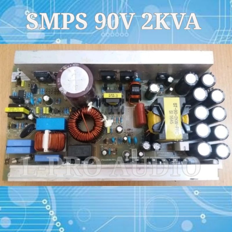 KIT SMPS 90v 2000W PFC 2kva 17A ac matic