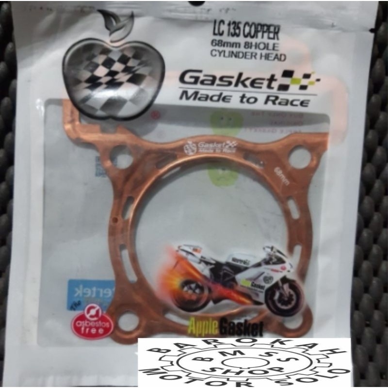 Paking Kop Apple Mx Mx King Vixion 68 Mm
