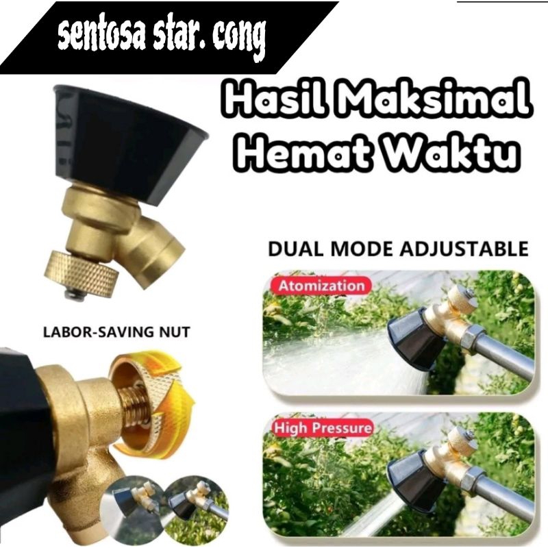 Alat Penyemprot Penyiram Tanaman Nozzle Sprayer Pertanian Multifungsi — 7