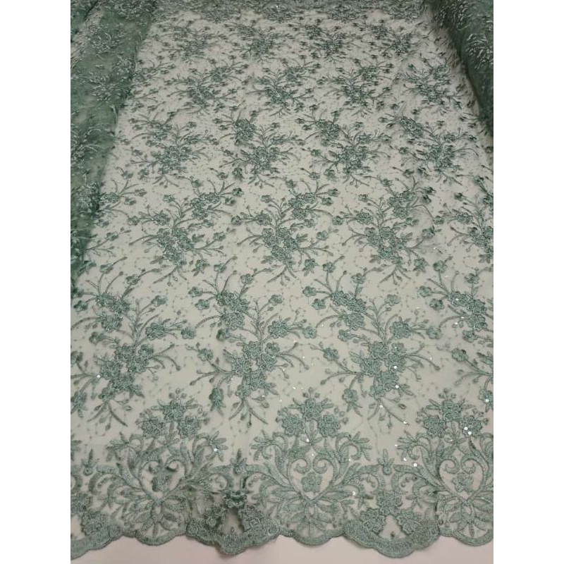 kain tile spider payet / tile spider payet / bahan kebaya